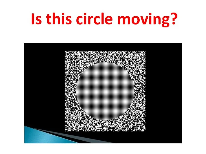 Is this circle moving?