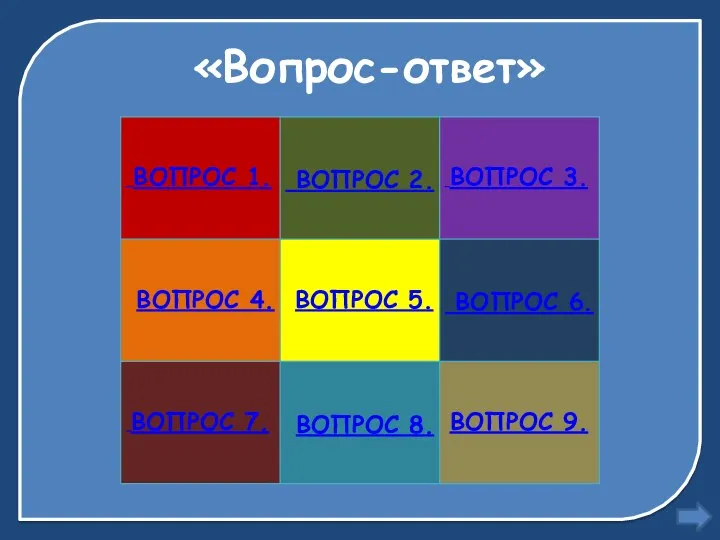 «Вопрос-ответ»