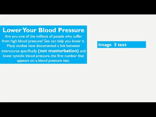 Lower Your Blood Pressure Are you one of the millions of