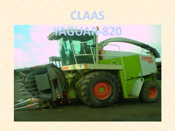 CLAAS YAGUAR-820