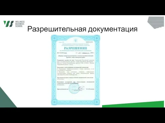 Разрешительная документация