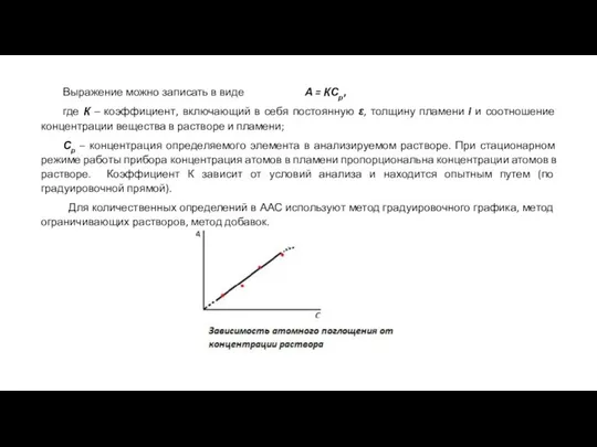 Выражение можно записать в виде А = КСр, где К –