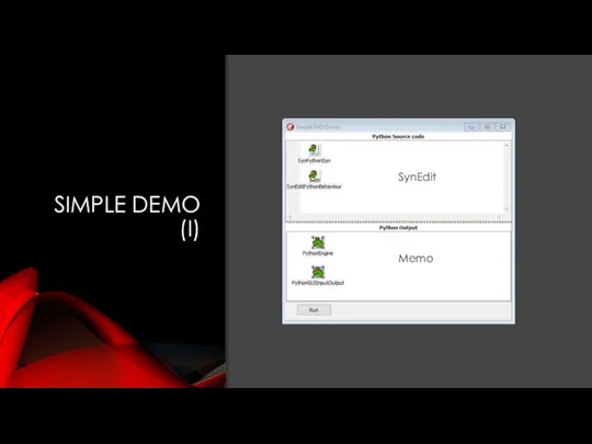 SIMPLE DEMO (I) SynEdit Memo