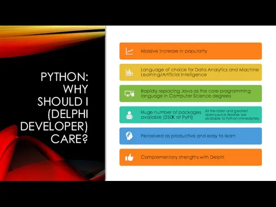 PYTHON: WHY SHOULD I (DELPHI DEVELOPER) CARE?