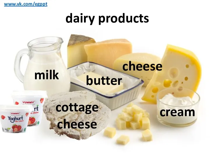 www.vk.com/egppt dairy products milk butter cheese cottage cheese cream