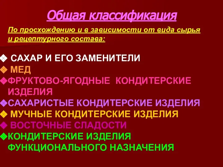 Общая классификация По просхождению и в зависимости от вида сырья и