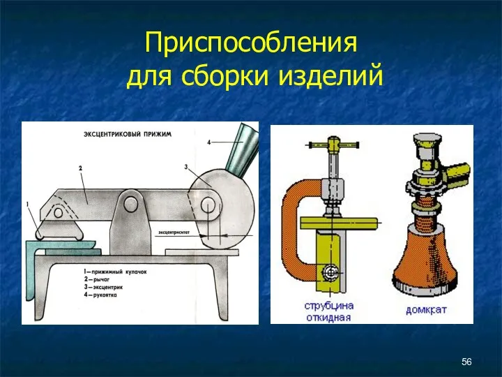 Приспособления для сборки изделий