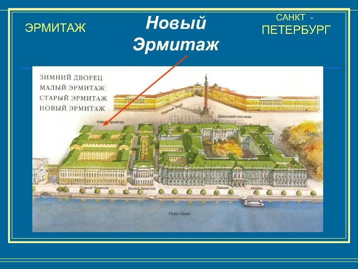 ЭРМИТАЖ САНКТ - ПЕТЕРБУРГ Новый Эрмитаж