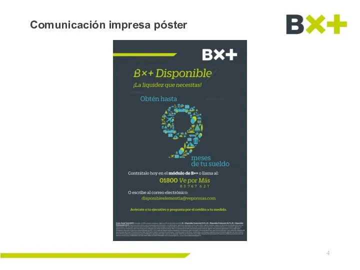 Comunicación impresa póster