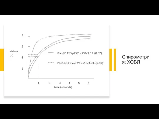 Спирометрия: ХОБЛ