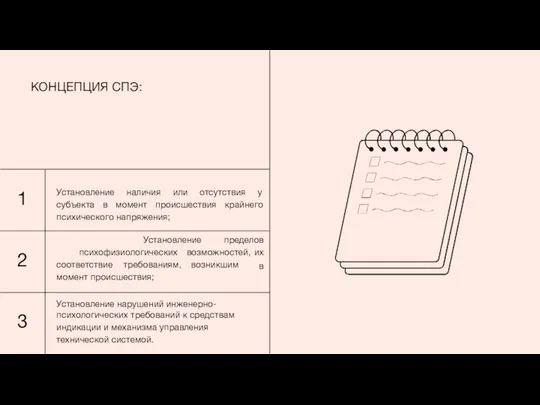 1 3 2 Установление наличия или отсутствия у субъекта в момент