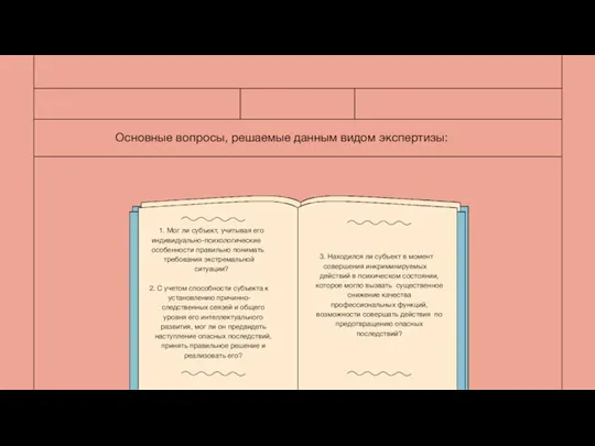 1. Мог ли субъект, учитывая его индивидуально-психологические особенности правильно понимать требования