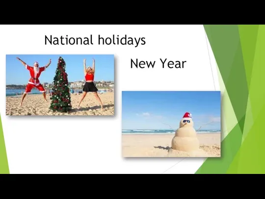 National holidays New Year