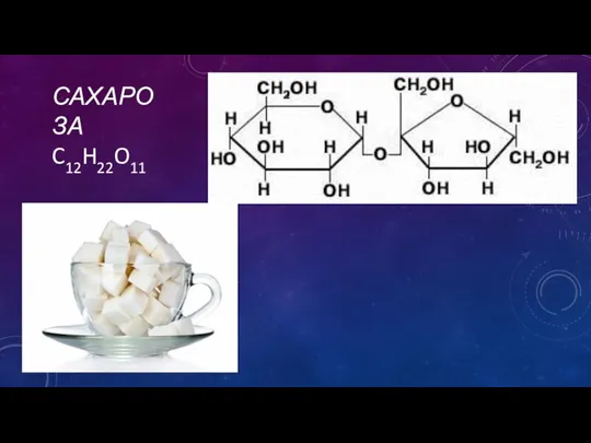 САХАРОЗА C12H22O11