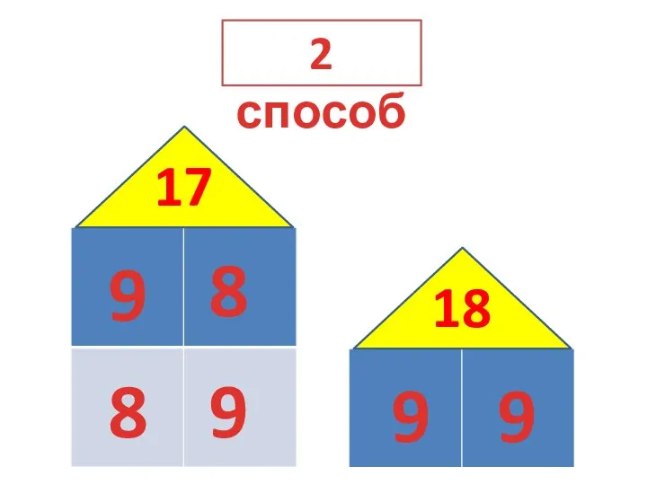 2 способ 17 9 8 9 8 18 9 9