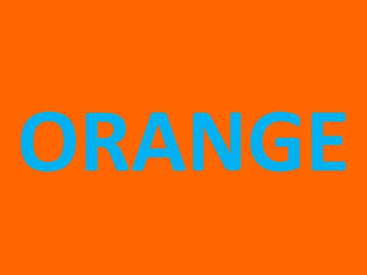 ORANGE