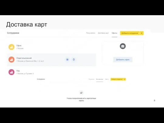 Доставка карт