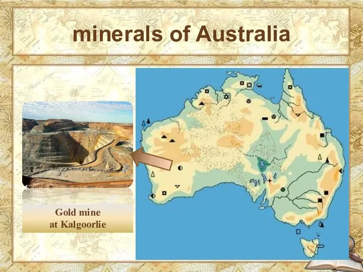 minerals of Australia Gold mine at Kalgoorlie