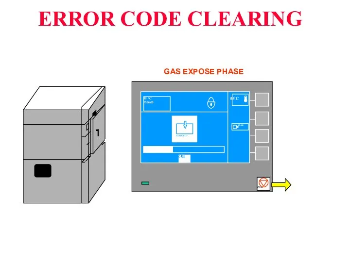 ERROR CODE CLEARING 55 0 C 12:00 GAS INJECT 55 o