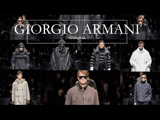 GIORGIO ARMANI TECHWEAR