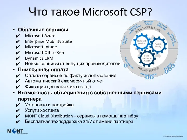 Облачные сервисы Microsoft Azure Enterprise Mobility Suite Microsoft Intune Microsoft Office