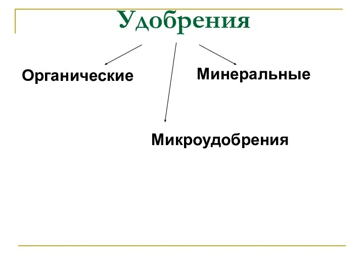 Удобрения Органические Минеральные Микроудобрения