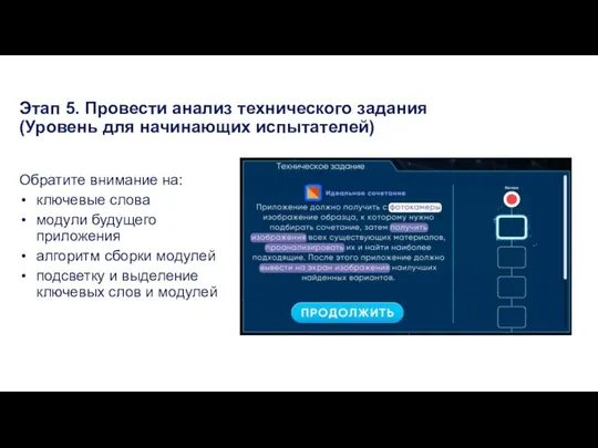 Этап 5. Провести анализ технического задания (Уровень для начинающих испытателей) Обратите