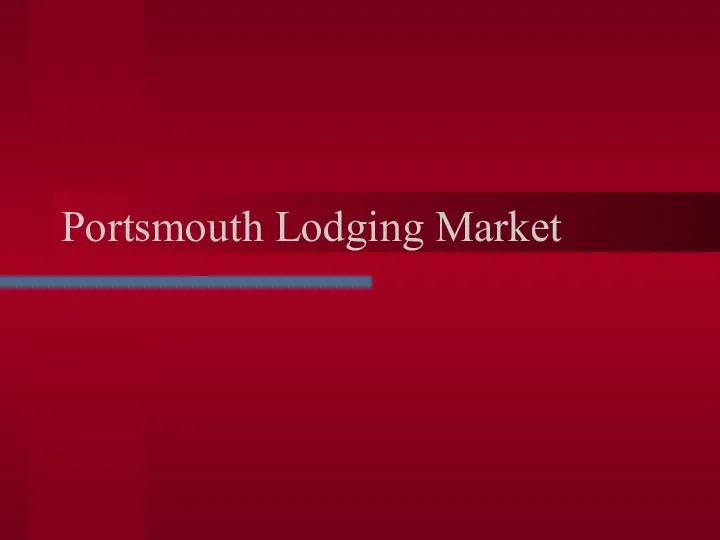 Portsmouth Lodging Market