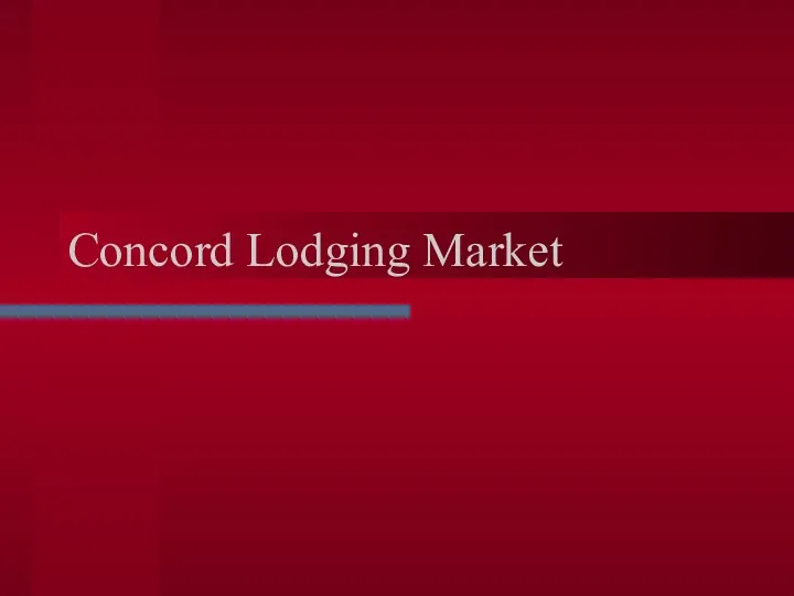 Concord Lodging Market