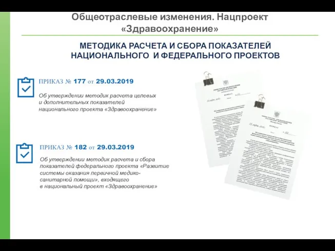 МЕТОДИКА РАСЧЕТА И СБОРА ПОКАЗАТЕЛЕЙ НАЦИОНАЛЬНОГО И ФЕДЕРАЛЬНОГО ПРОЕКТОВ ПРИКАЗ №