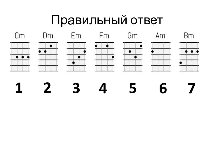 Правильный ответ 5 2 3 4 1 6 7