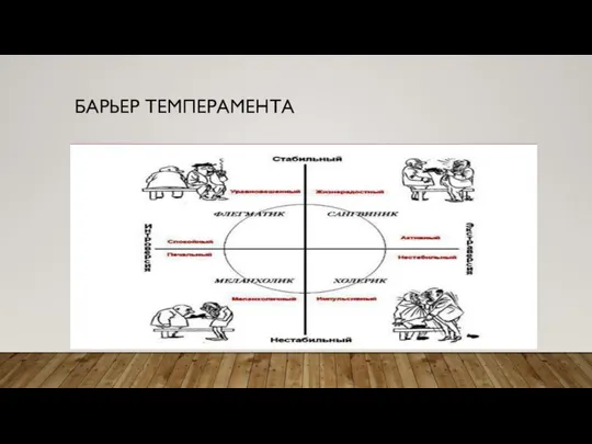 БАРЬЕР ТЕМПЕРАМЕНТА