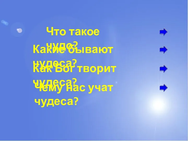 Что такое чудо? Какие бывают чудеса? Как Бог творит чудеса? Чему нас учат чудеса?