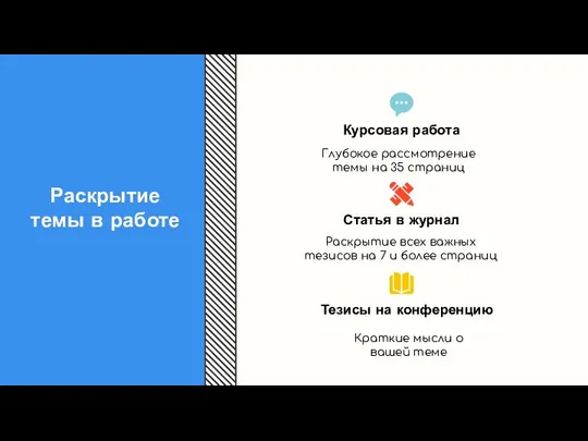 Раскрытие темы в работе Курсовая работа Глубокое рассмотрение темы на 35