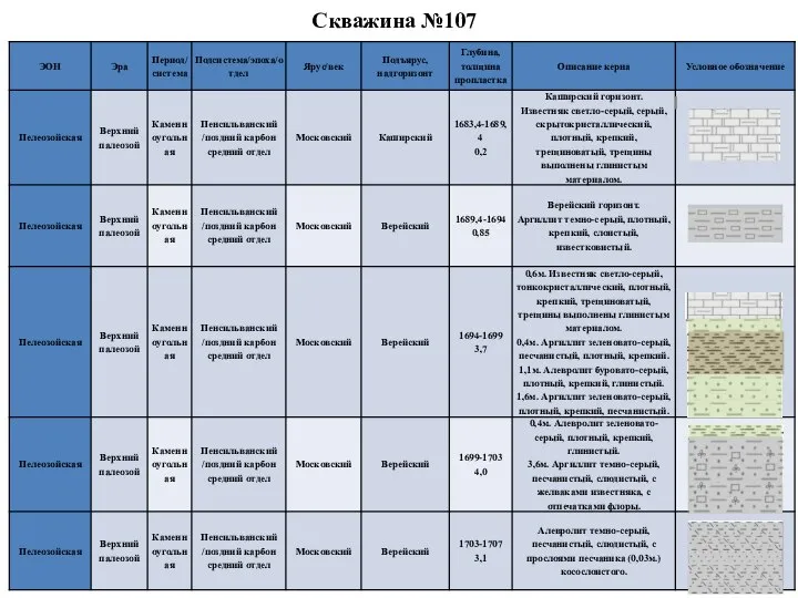 Скважина №107