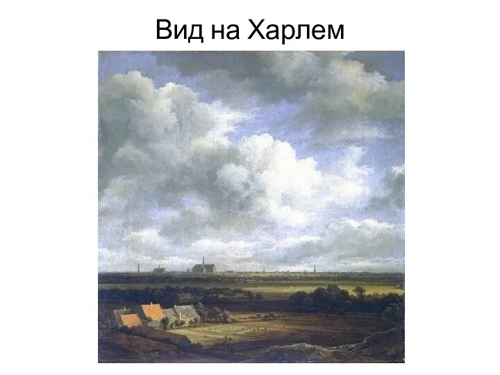 Вид на Харлем