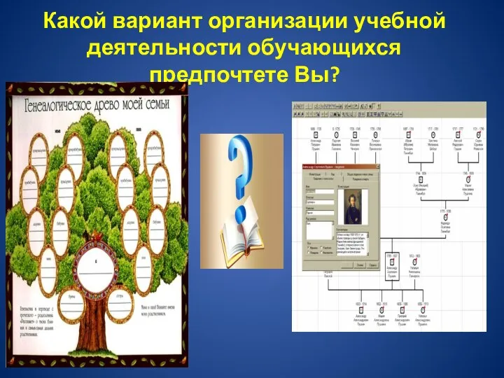 Какой вариант организации учебной деятельности обучающихся предпочтете Вы?