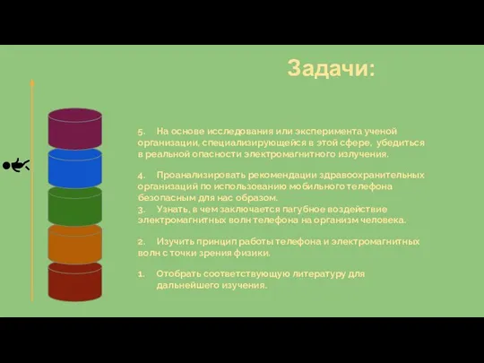 Задачи: Отобрать соответствующую литературу для дальнейшего изучения. 2. Изучить принцип работы