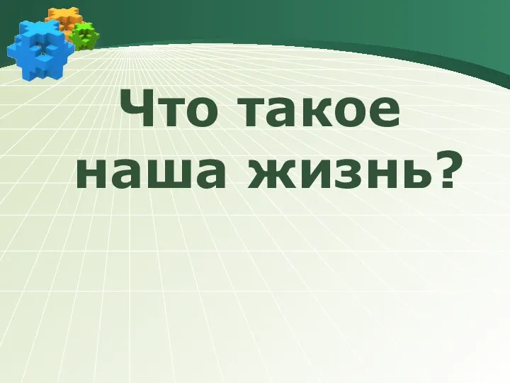 Что такое наша жизнь?