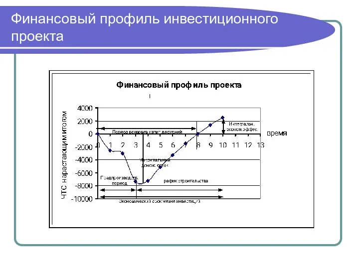 Финансовый профиль инвестиционного проекта