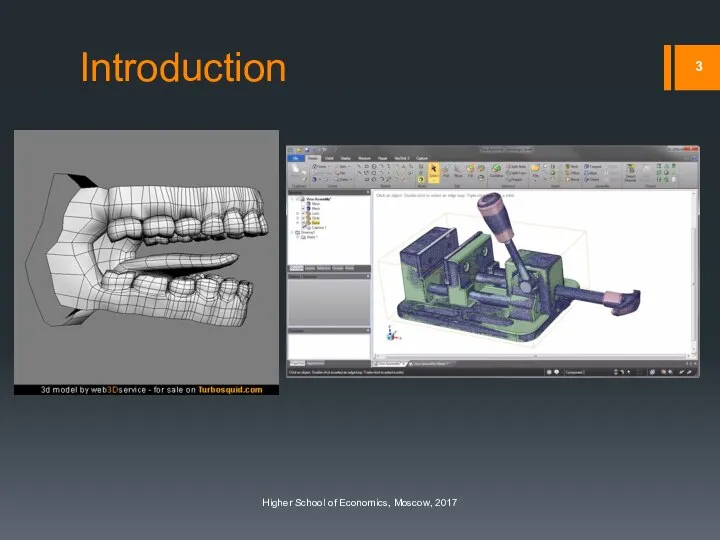 Introduction Higher School of Economics, Moscow, 2017