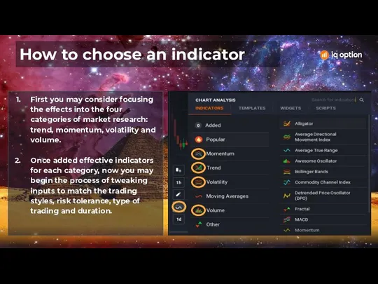 First you may consider focusing the effects into the four categories