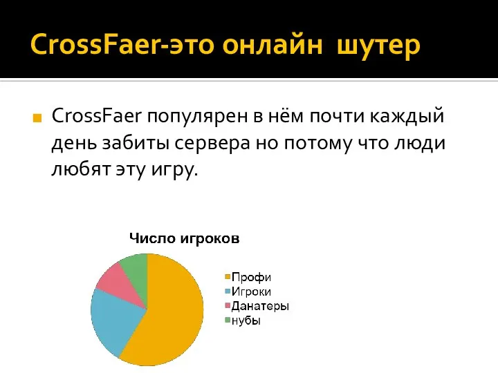 CrossFaer-это онлайн шутер СrossFaer популярен в нём почти каждый день забиты