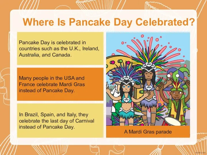 Where Is Pancake Day Celebrated? Pancake Day is celebrated in countries