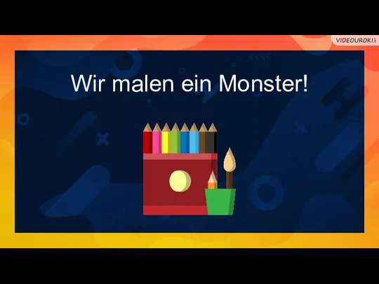 Wir malen ein Monster!