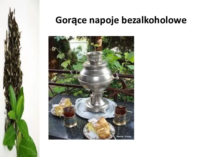 Gorące napoje bezalkoholowe