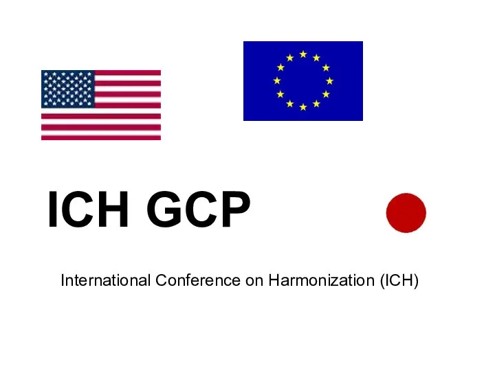 ICH GCP International Conference on Harmonization (ICH)