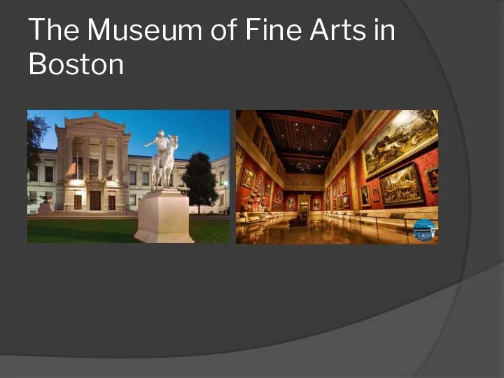 The Museum of Fine Arts in Boston