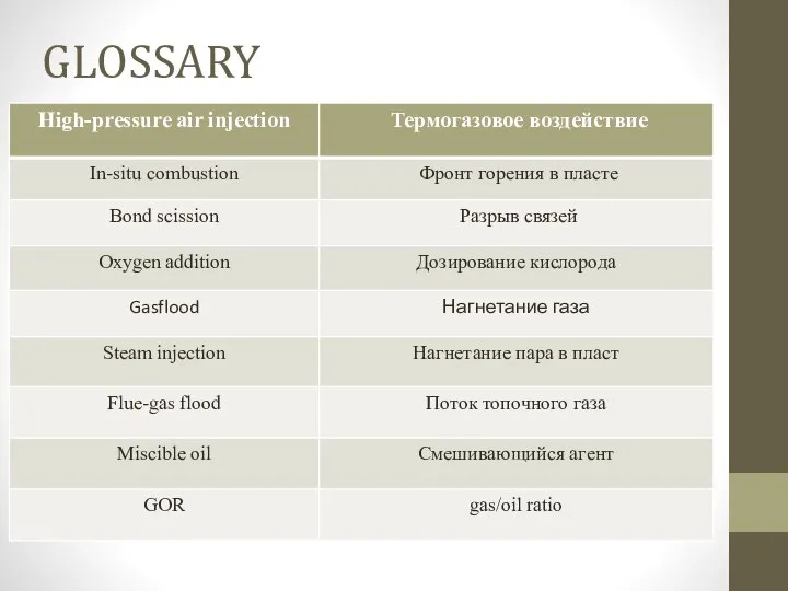 GLOSSARY