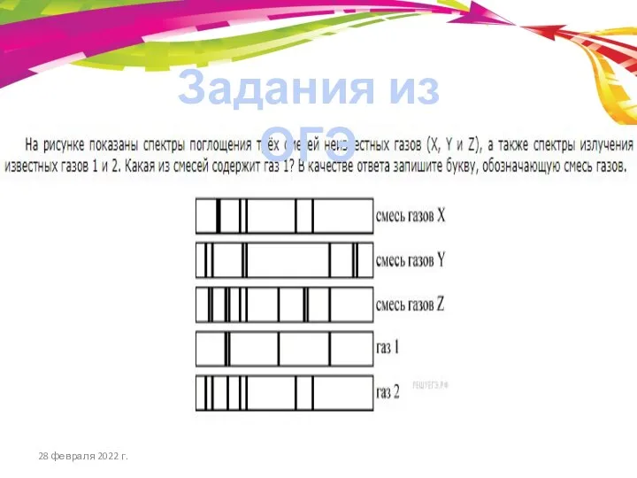 Задания из ОГЭ 28 февраля 2022 г.